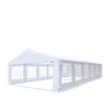 6 x 12 m Heavy-Duty Outdoor Party Tent with Removable Sidewalls and Roll-up Doors, PE Tarpaulin, TMG-PT2040F