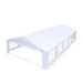 TMG Industrial 20' x 40' Heavy Duty Outdoor Party Tent with Removable Sidewalls and Roll-Up Doors, 11 oz PE Cover, 6’6” Overhead, 10’ Peak Ceiling, TMG-PT2040F