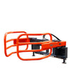 1800 mm (72") Skid Steer Hydraulic Round Bale Gripper / Squeeze Grapple, 1000 kg (2200 lb) Capacity, Universal Mount, TMG-SBG72