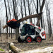 TMG Industrial 72” Skid Steer Skeleton Grapple Attachment, Universal Mount, 34” Arm Opening, 3” Tine Spacing, 2600 lb Weight Capacity, TMG-SG73