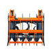 TMG Industrial Mini Skid Steer Root Rake Grapple, 35” Working Width, 2200-lb Capacity, Toro Style Mount Plate, TMG-SRG35
