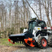 TMG Industrial 72” Skid Steer Rotary Tiller, Bi-Directional, 6” Tilling Depth, Universal Skid Mount, TMG-SRT72