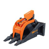 Mini Skid Steer Stump Bucket Grapple, 1000 kg (2200 lb) Grapple Capacity, Toro Style Mount Plate, TMG-SSG36