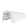 3.7 x 9 m Car Shelter with Rounded Roof and Ripstop PE Cover, TMG-ST1230R