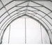 TMG Industrial 20' x 40' Arch Wall Peak Ceiling Storage Shelter with Heavy Duty 17 oz PVC Cover & Drive Through Doors, TMG-ST2041PV(Previously(ST2040PV)
