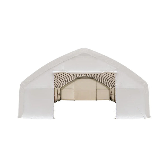9 x 21 m Straight Wall Peak Ceiling Storage Shelter, 450 GSM PVC Cover TMG-ST3072V (Previously ST3070V) TMG Industrial AU