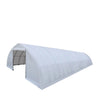 9.5 x 24.5m (30' x 80') Peak Ceiling Storage Shelter, 580 g/m² (17 oz) PVC Cover, TMG-ST3082V (Previously ST3080V)