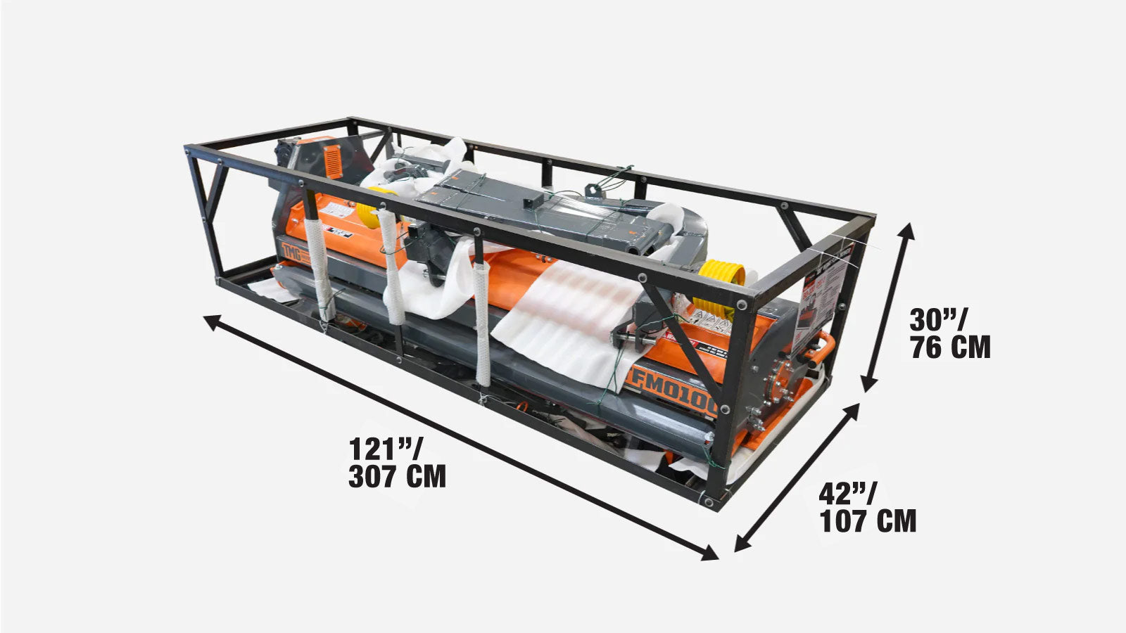 2540 mm (100