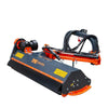 1650 mm (70") Ditch Bank Flail Mower, Hydraulic Side Offset Verge & Slope Cutter for 30–60 HP Tractors, TMGTFMO70