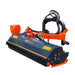 TMG Industrial 80” Offset Ditch Bank Flail Mower with 90° Tilt, 3-Point Hitch, 50-90 HP Tractor, PTO Drive Shaft, TMG-TFMO80