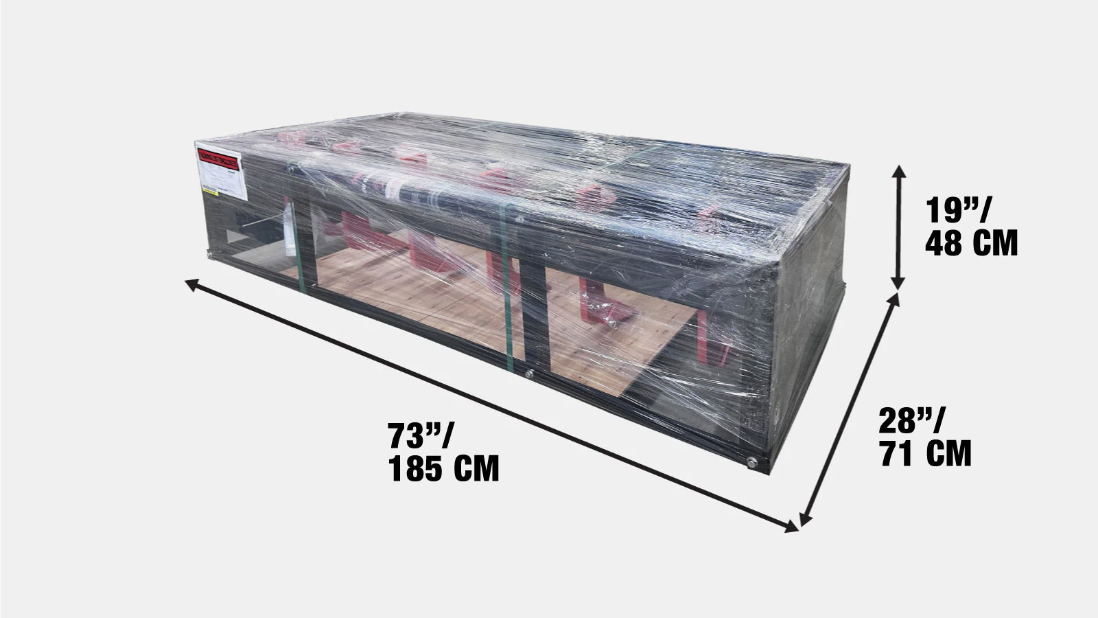 1800 mm (72″) Heavy-Duty Box Scraper Blade with Ripper Shanks, 20 - 50 HP Tractors TMG-TLS72-shipping-info-image
