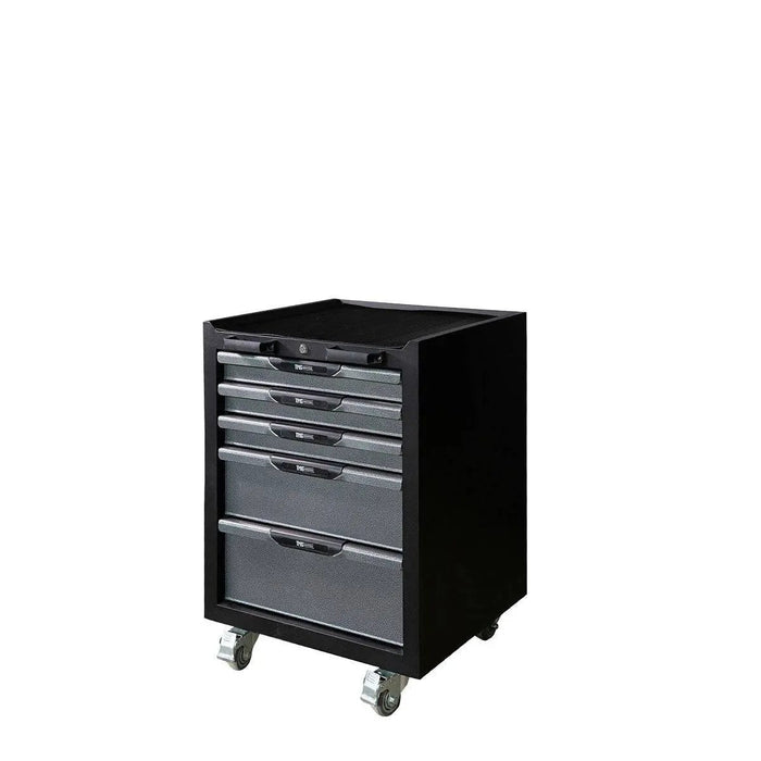 TMG Industrial 12’ Extreme-Duty Steel Garage Tool Chest w/Pegboard, Power Outlets, USB Port, Magnetic Motion LED Lamps, Cabinets & Roll-Out Tool Chest, TMG-WBM12